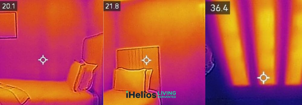 Wallpaper heating Farewell radiators? BBC Featured  Infrared - iHelios Living