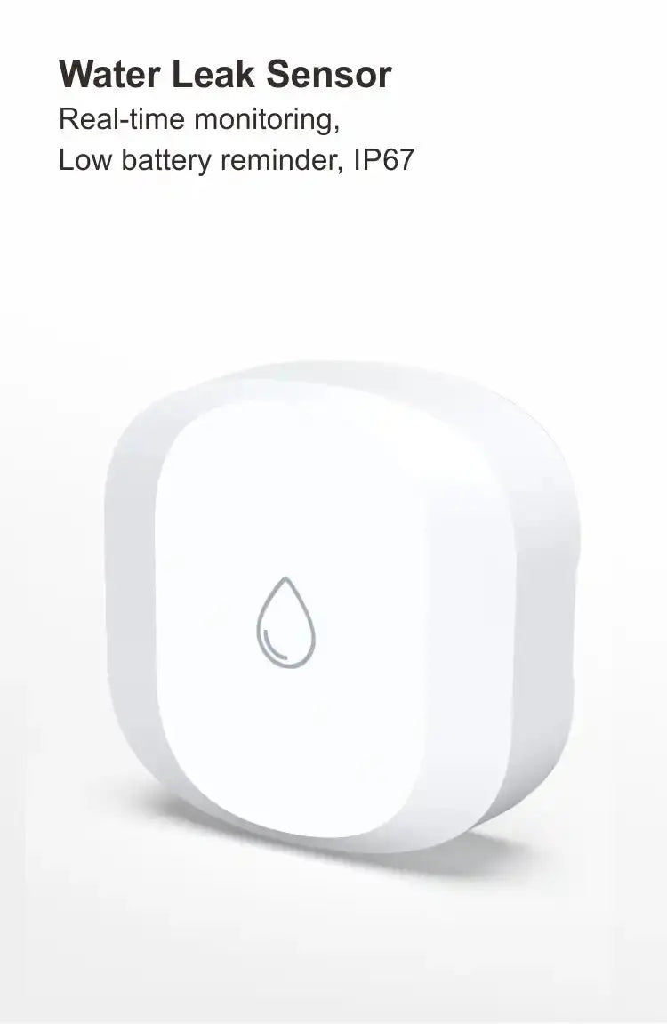 Smart Water Leak Sensor – Wireless Zigbee Flood Detector | iHelios