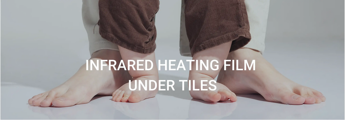 infrared heating under tilles