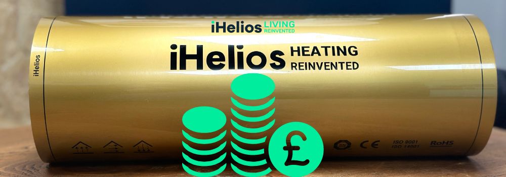 iHelios infrared electric film investment and running cost