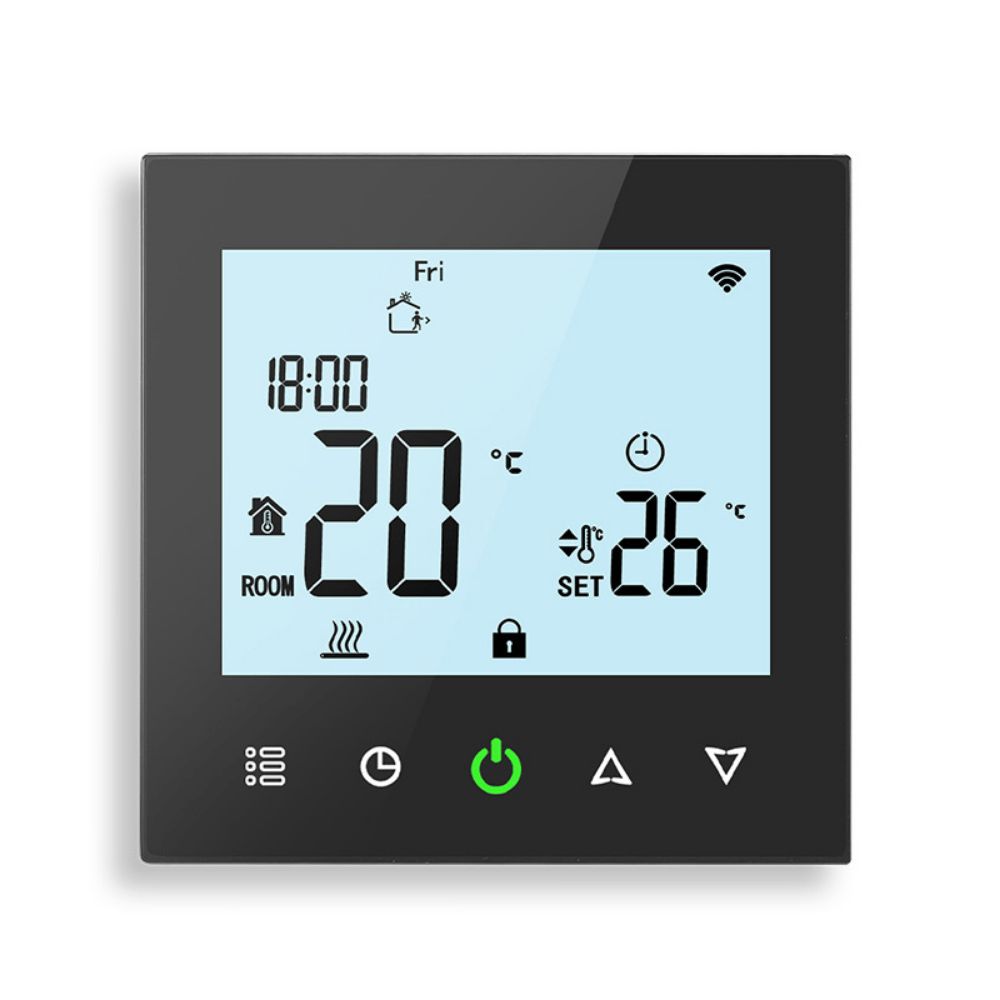 Thermostat Zigbee Electric Underfloor Ceiling Heating Google Alexa 16A - iHelios Living