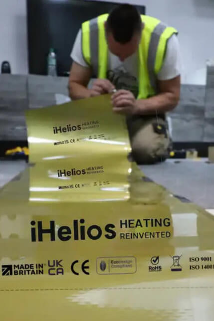 ir infrared heating film for underfloor ceiling installation