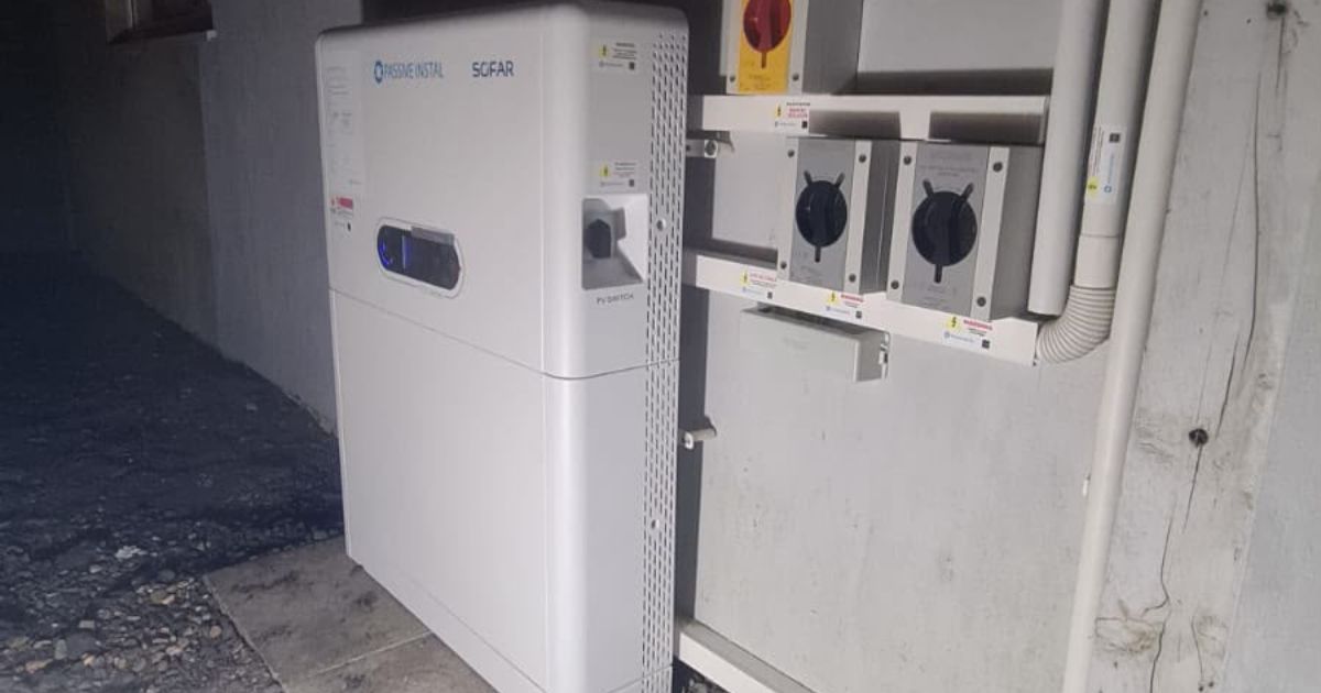 Solar Battery installed in Home UK
