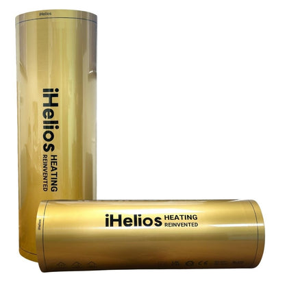 Suspended ceiling infrared heating film