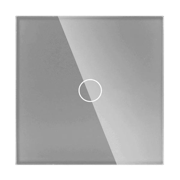 Smart Light Switch iHelios – No Neutral, Zigbee, Alexa & Google Home Compatible Colour: Grey, Gang number: 1 gang
