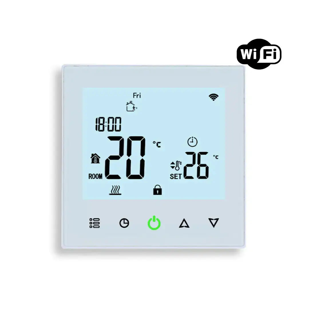 iHelios Touchscreen Smart Thermostat Electric Underfloor Ceiling Heating Google Alexa 16A