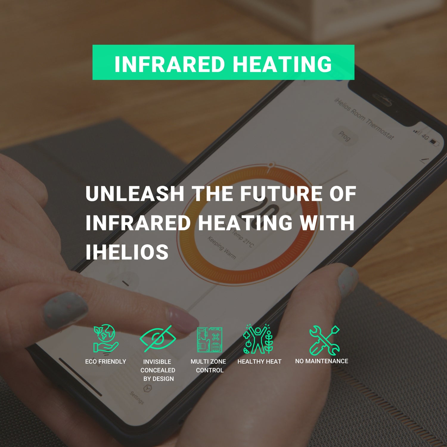 iHelios infrared electric heating 