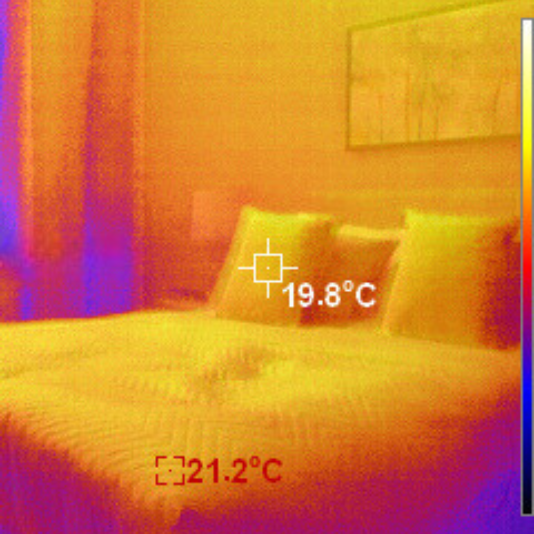 iHelios Infrared Heating Camera view