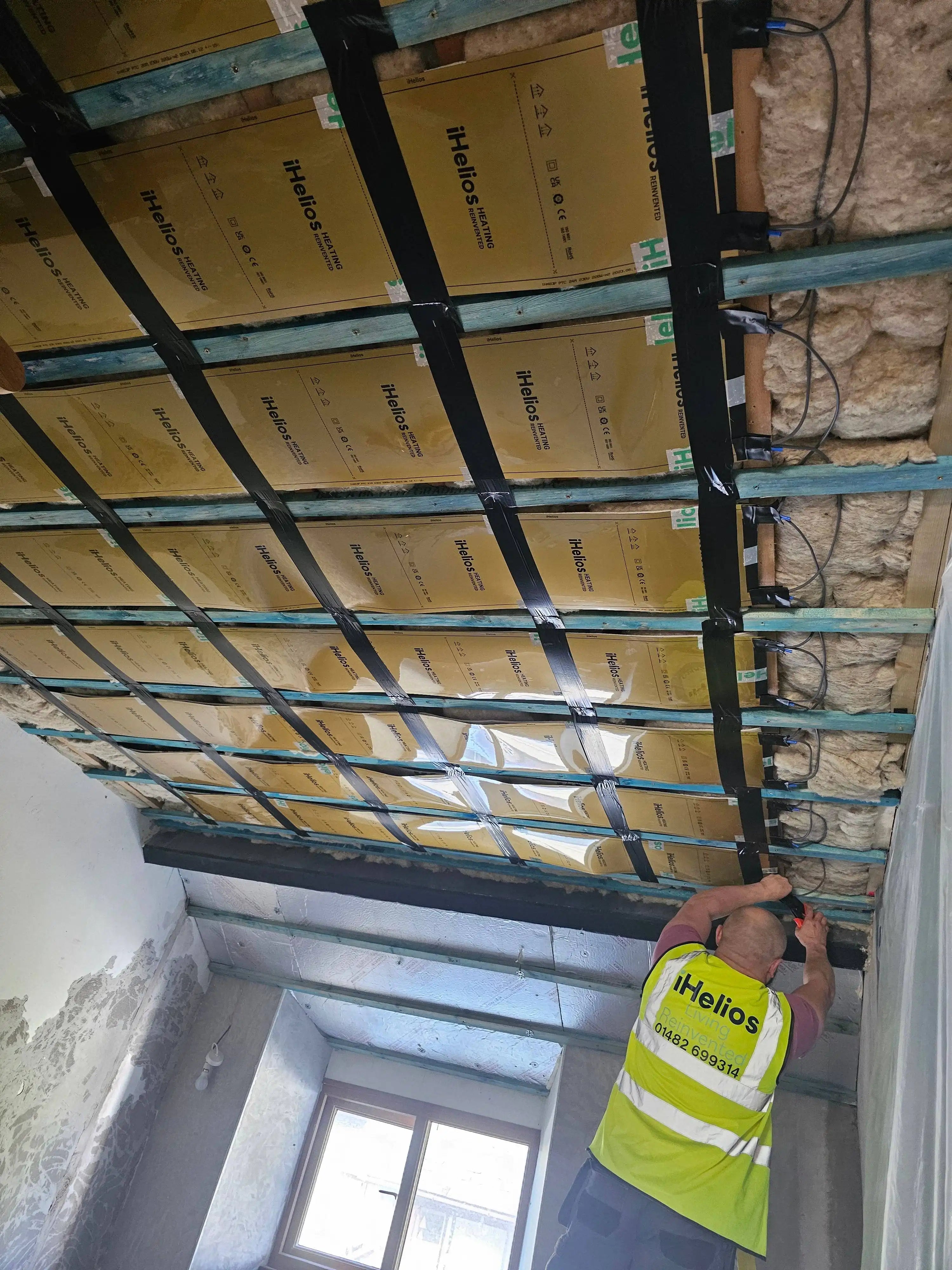 infrared heating in ceilings