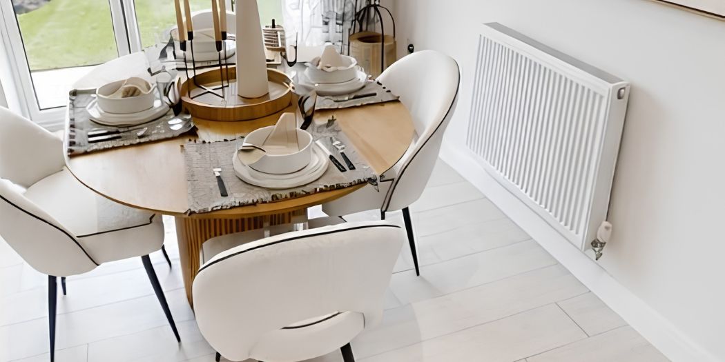 Before radiators replaced with iHelios invisible heating